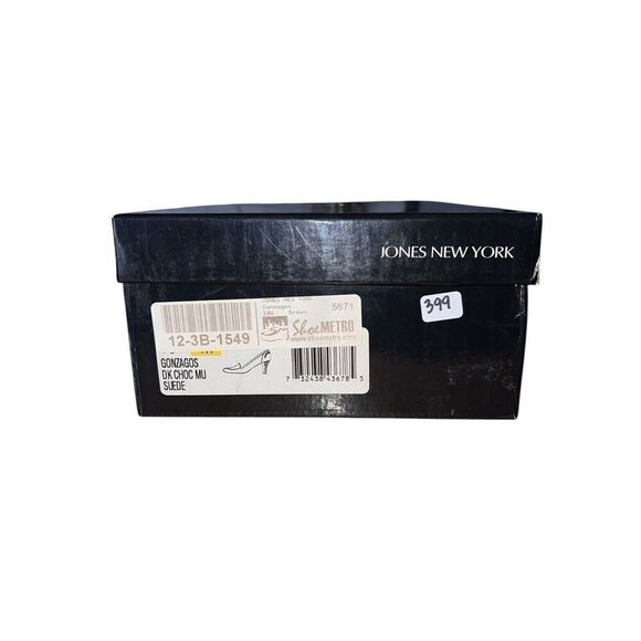 Jones New York Gonzagos Dark Chocolate/Brown Mule Suede Women’s Sz 10 NWB - Picture 12 of 12